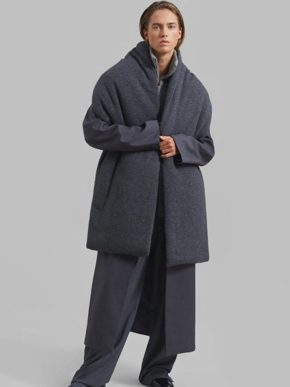 Loulou Studio/ Loulou De Saison 100% Cashmere Stole/Padded Scarf